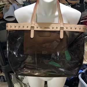 Rebecca Minkoff clear shoulder bag